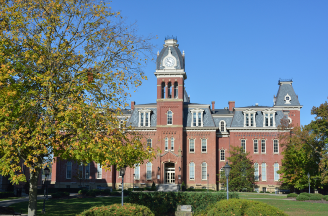 Woodburn Hall at West Virginia University.